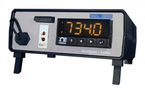 The MDS8PT universal bench-top unit houses a Platinum Series 1/8 DIN digital panel meter. 